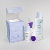 Kit de curățare completă – demachiere, exfoliere blândă și uscare igienică