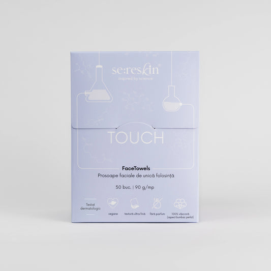Touch Face Towels – Prosoape faciale de unică folosință (50 buc)