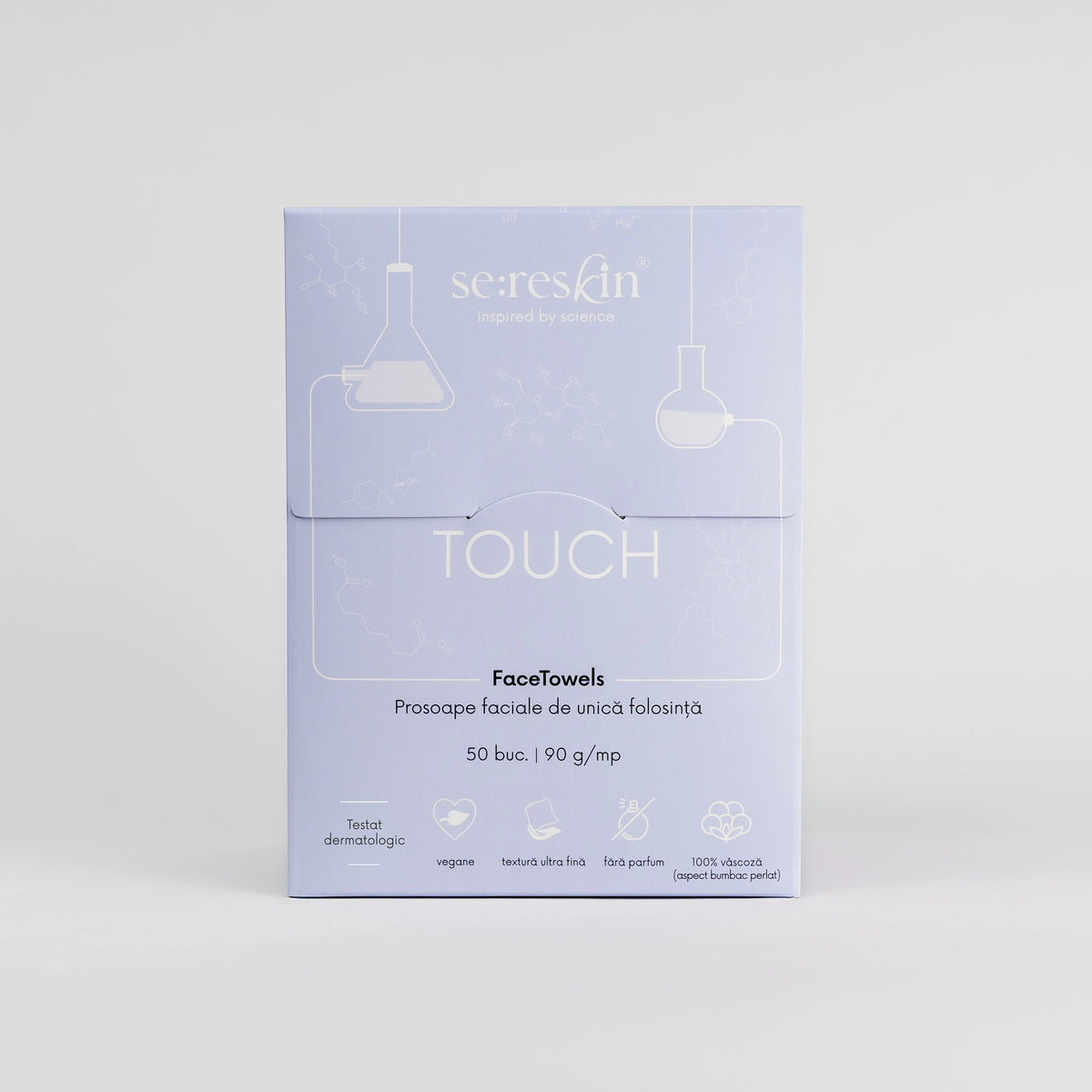 Touch Face Towels – Prosoape faciale de unică folosință (50 buc)