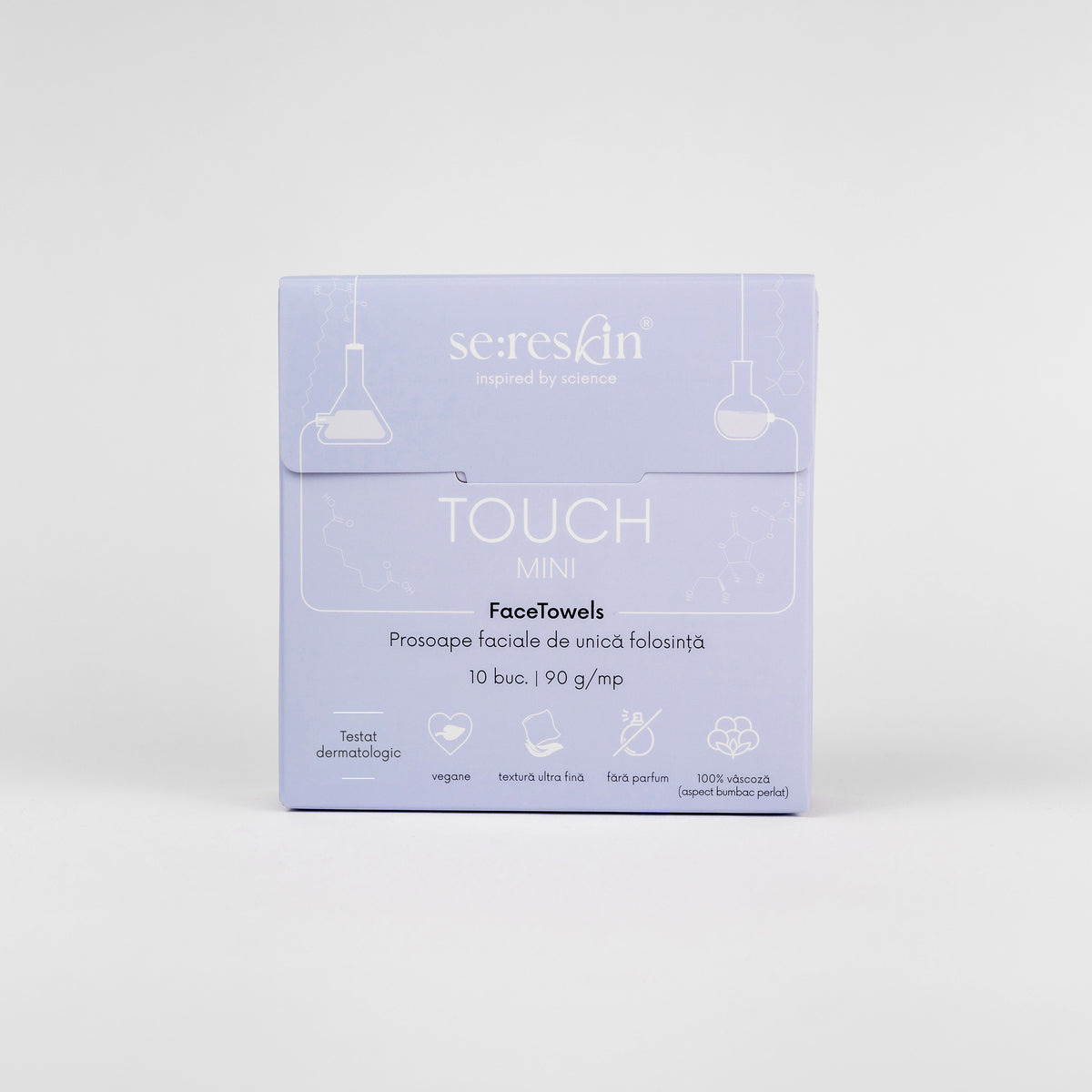 Mini Touch Face Towels – Prosoape faciale de unică folosință (10 buc) - set 3/5/10x